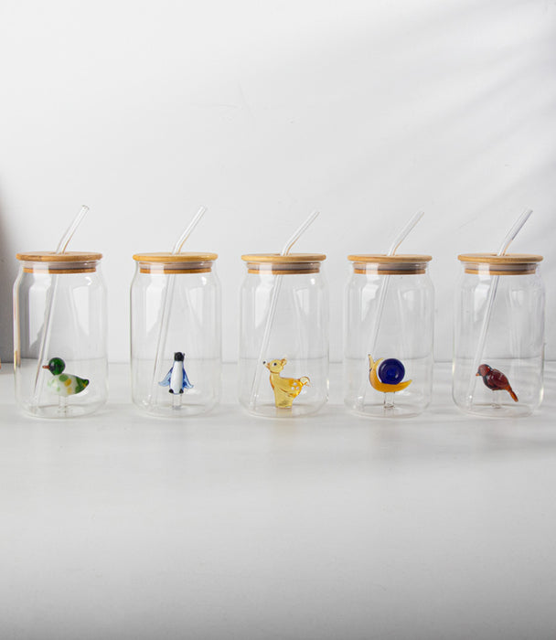 Coca Cola Cup Blue & Brown Snail