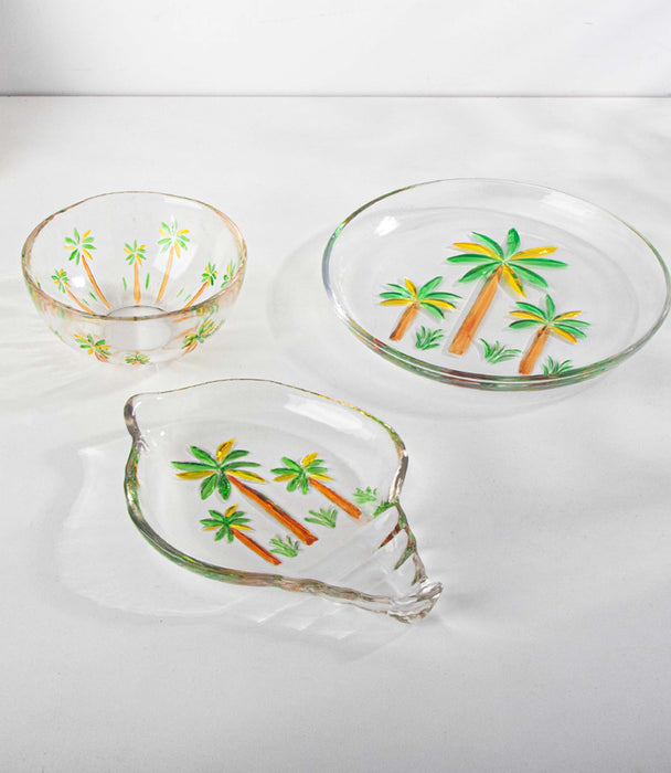 Palm Tree Plate 21*21*2cm