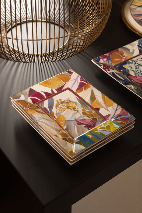 Savana Porcelain Rectangular Tray