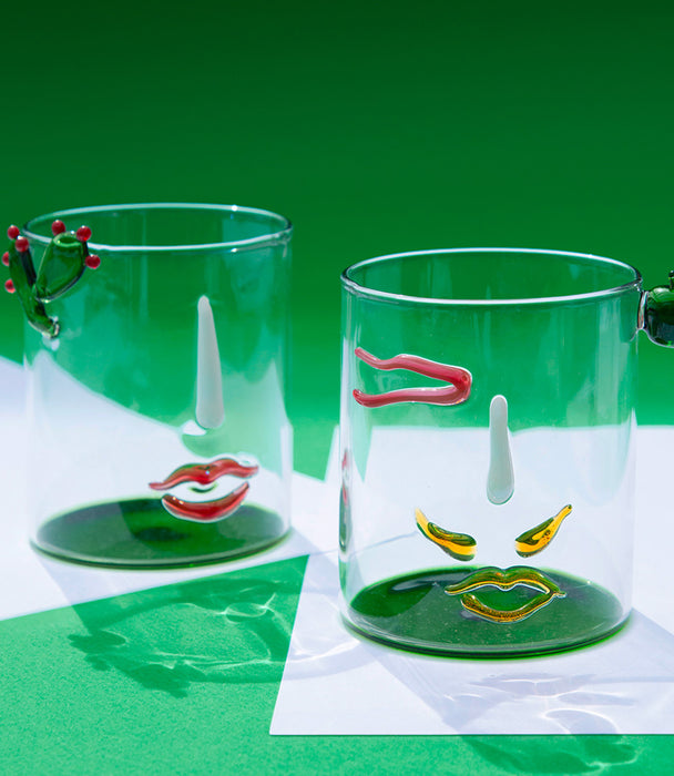 Romeo & Giulietta Set 2 Tumbler 8*8*9.5cm 370mL