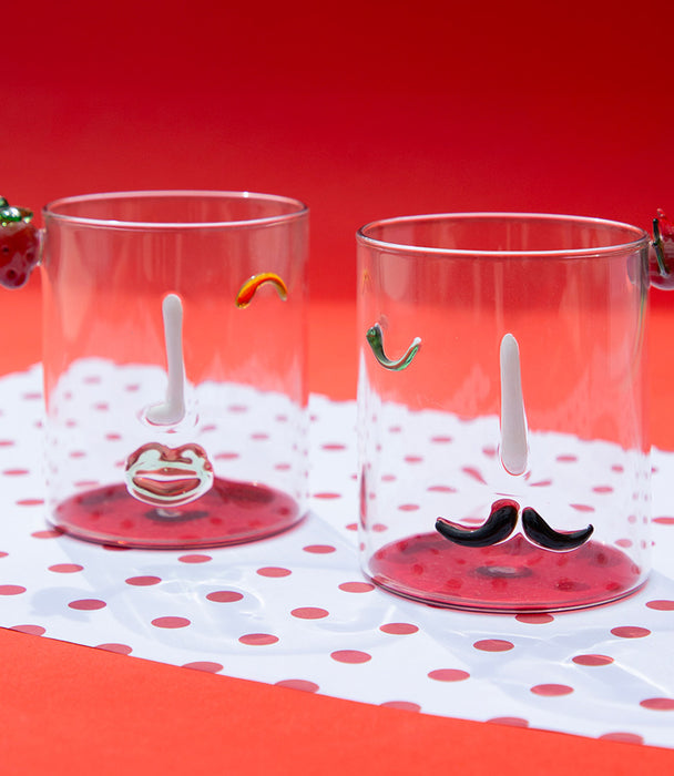 Romeo & Giulietta Set 2 Tumbler 8*8*9.5cm 370mL