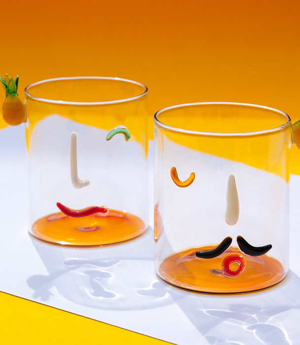 Romeo & Giulietta Set 2 Tumbler 8*8*9.5cm 370mL