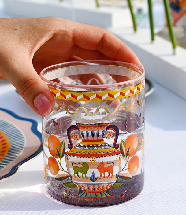 Dolce Vita Clear Tumbler 8*8*9.5cm 370mL