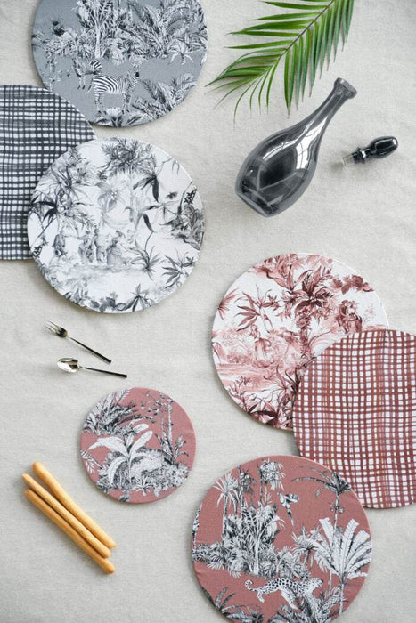 Vesti La Tavola Cotton Tablemat Diam. 34cm - Classic 1 - Roomours