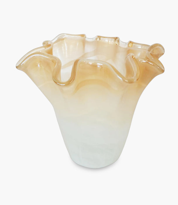 Venus Venus Vase 32*23 H35 White Shaded Honey