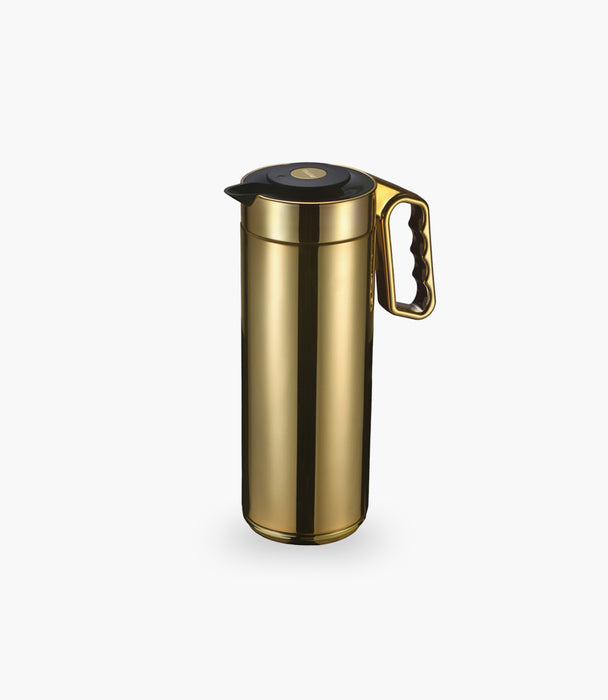 Cylinder Flask Full Body Gold 1L