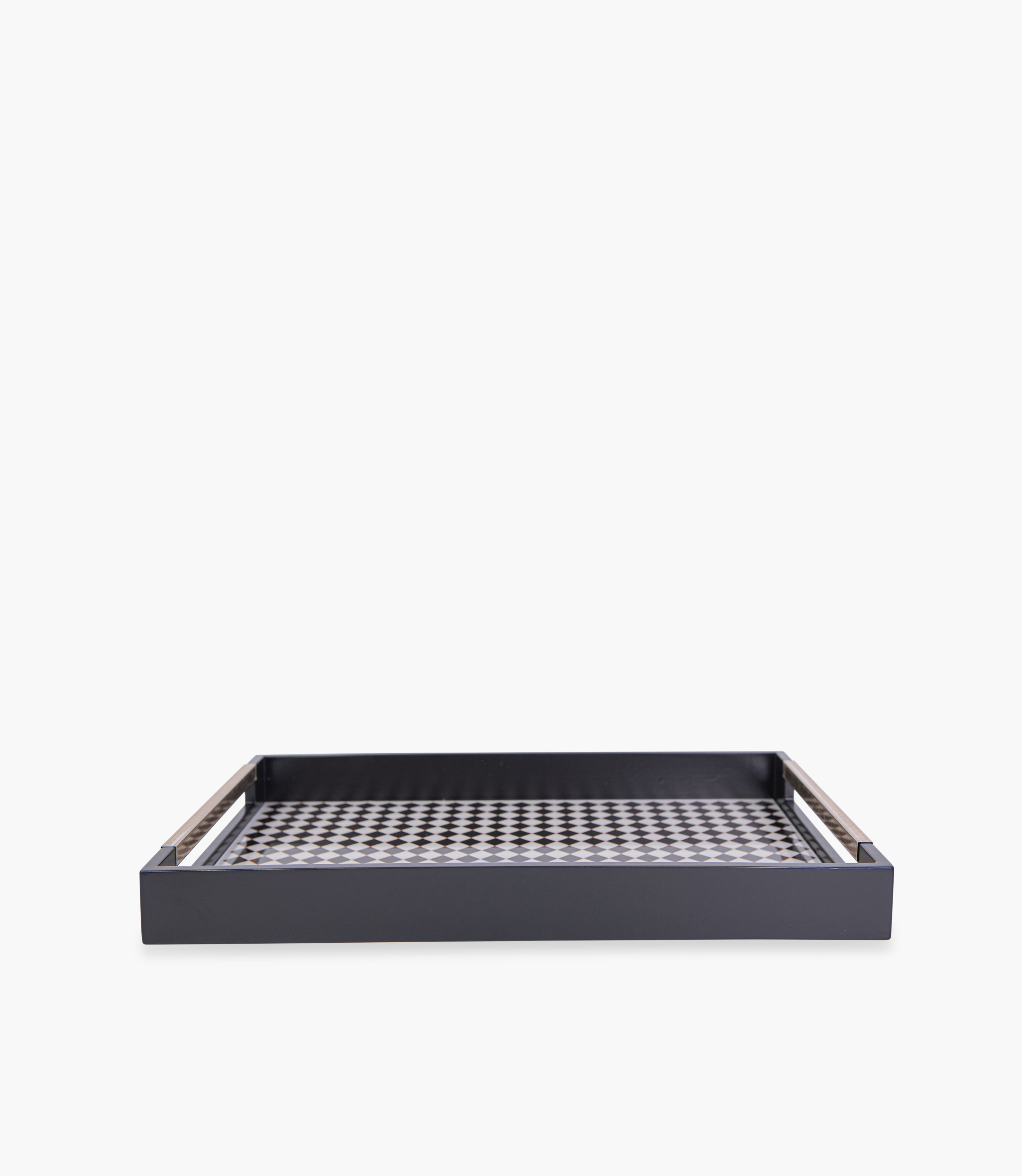 Circus Black & White/Gold Wooden Tray
48.3*33.8*5 cm