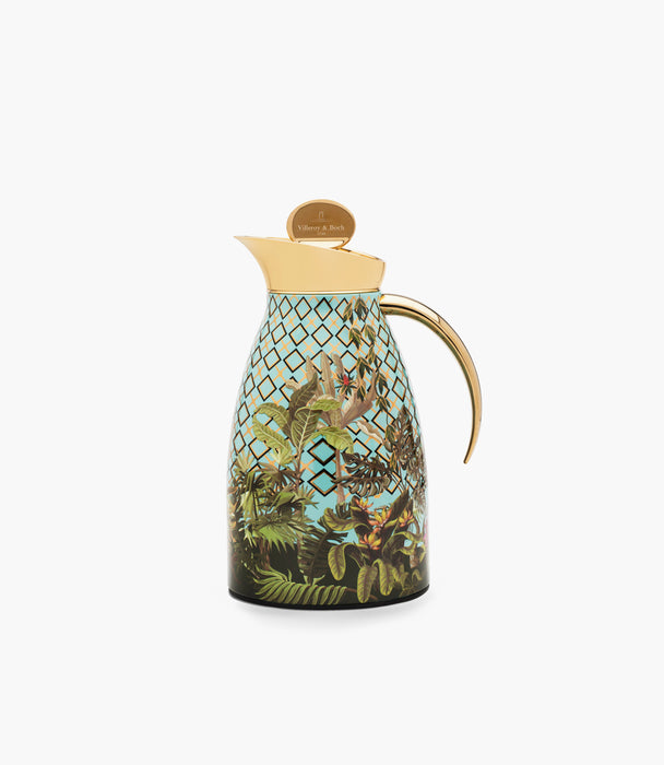 Amazonia 0.7L Thermos Gold Leaves Gold