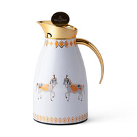 Pferd Amber Thermos Gold 1L