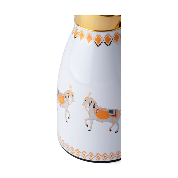 Pferd Amber Thermos Gold 1L