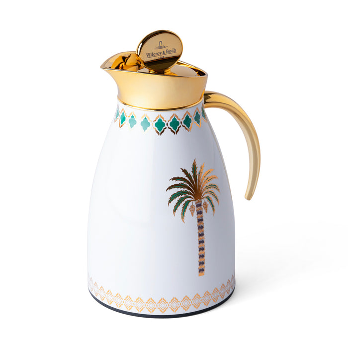 Palm Tree Gold Thermos 1L