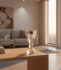 Canvas Incense Burner Crystal Clear 10x10x19.5Cm