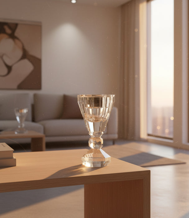 Canvas Incense Burner Crystal Clear 10x10x19.5Cm