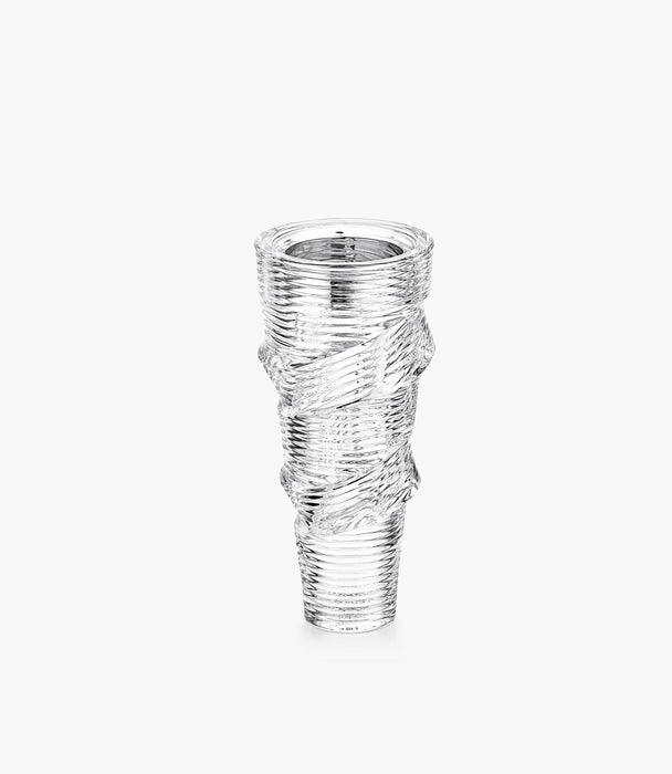 Swirl Crystal Incense Burner Clear 9x9x11cm