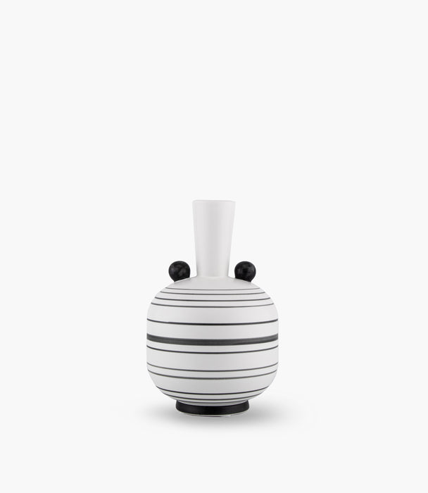 Monochroma Round Small Vase - Monochrome