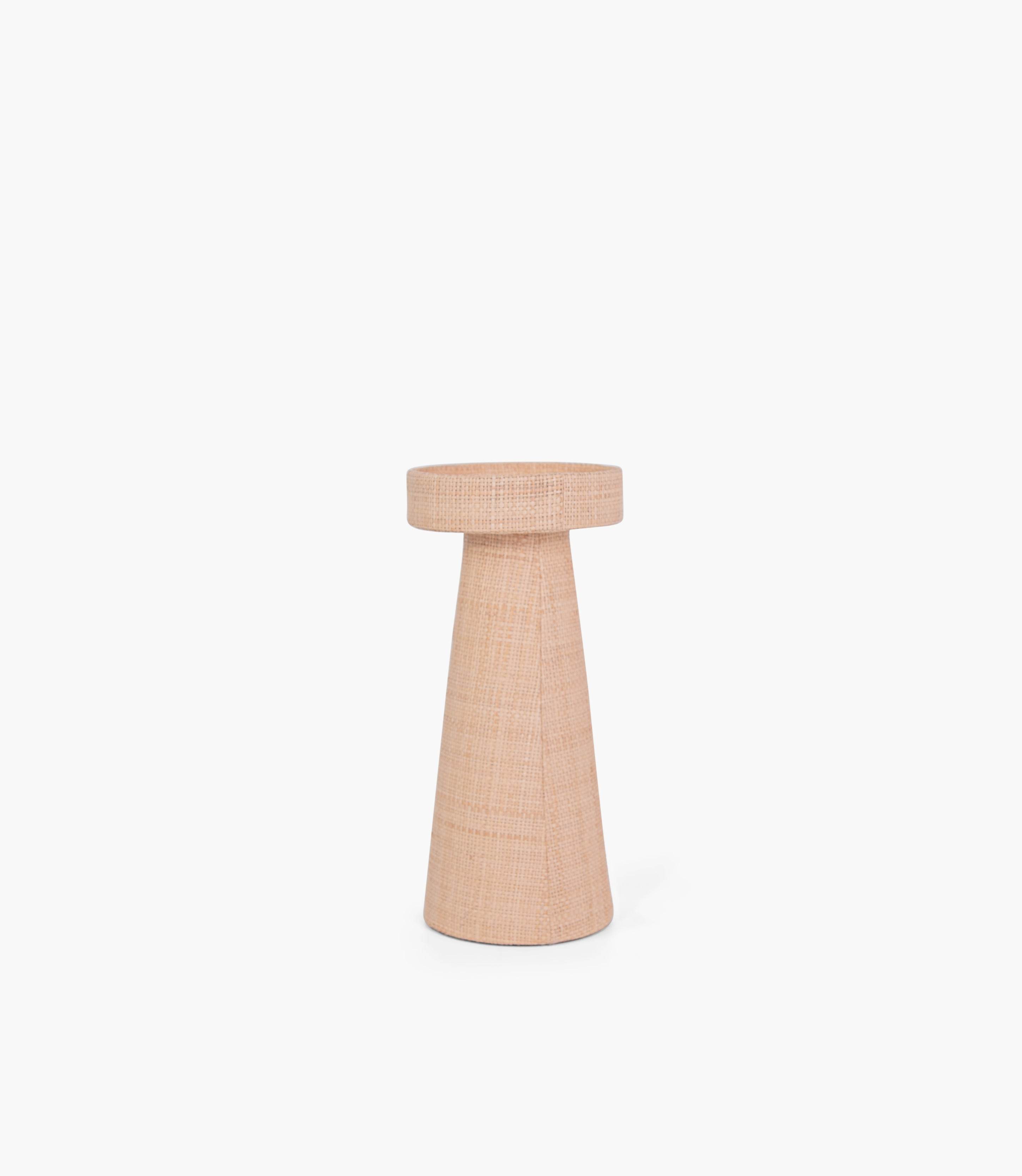 Tranquility Candle Holder, Natural, 11x11x42Cm — view 2