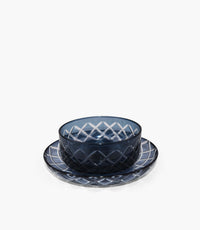 Celeste Azur Bowl & Plate Set of 6