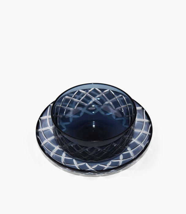Celeste Azur Bowl & Plate Set of 6