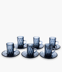 Celeste Azur Tea Cup W/Saucer Set of 6