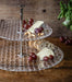 Bossa Nova Cake Plate with Two Layer Tray Stand - 2 pieces - Roomours