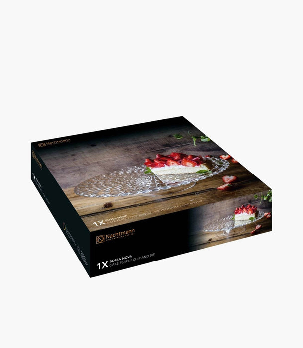 Bossa Nova Cake Plate with Two Layer Tray Stand - 2 pieces - Roomours