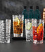Bossa Nova Long Drink Glasses – Set of 12 Pieces - Roomours