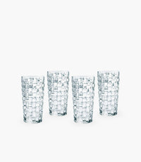 Bossa Nova Long Drink Glasses – Set of 12 Pieces - Roomours