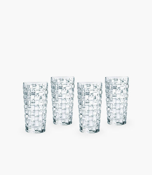 Bossa Nova Long Drink Glasses – Set of 12 Pieces - Roomours