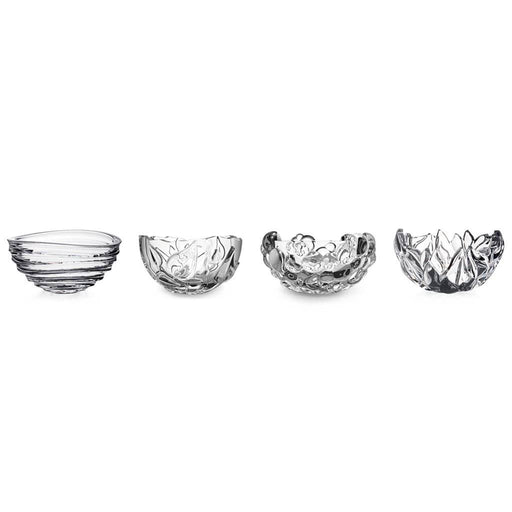 Crystal Bowls Set of 4 – Fire, Water, Air & Earth - Roomours