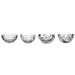 Crystal Bowls Set of 4 – Fire, Water, Air & Earth - Roomours