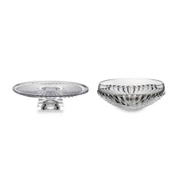 Oceania Footed Cake Stand & Vase – 2-Piece Set 33x33cm - Roomours